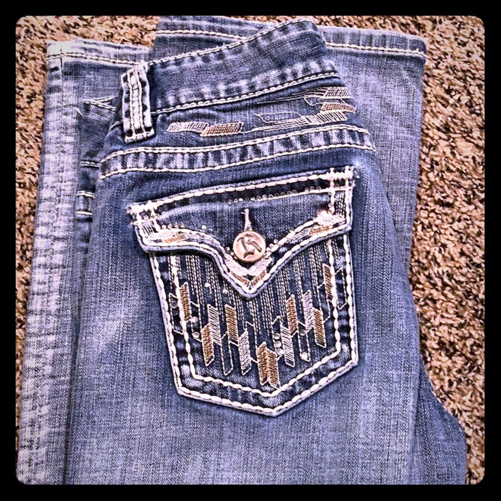 Rock & roll cowgirl jeans